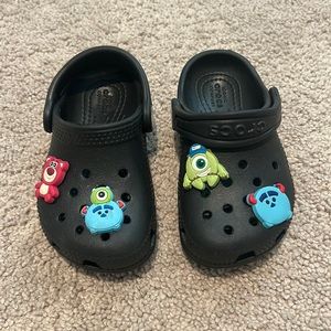 Crocs Size 7 with charms